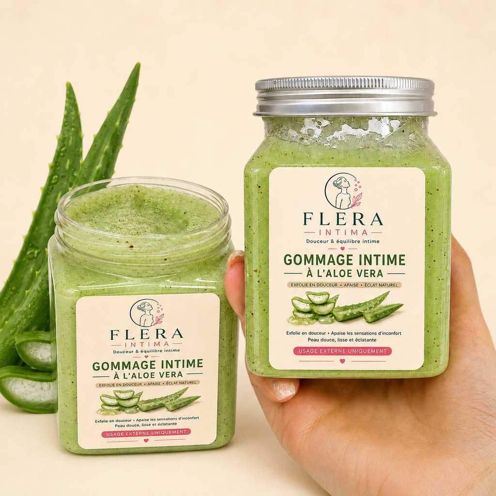 Gommage intime à l’Aloe Vera